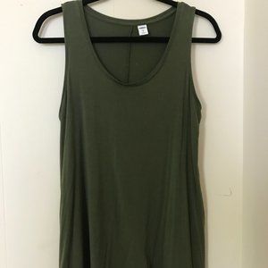 Olive Green Tank Top